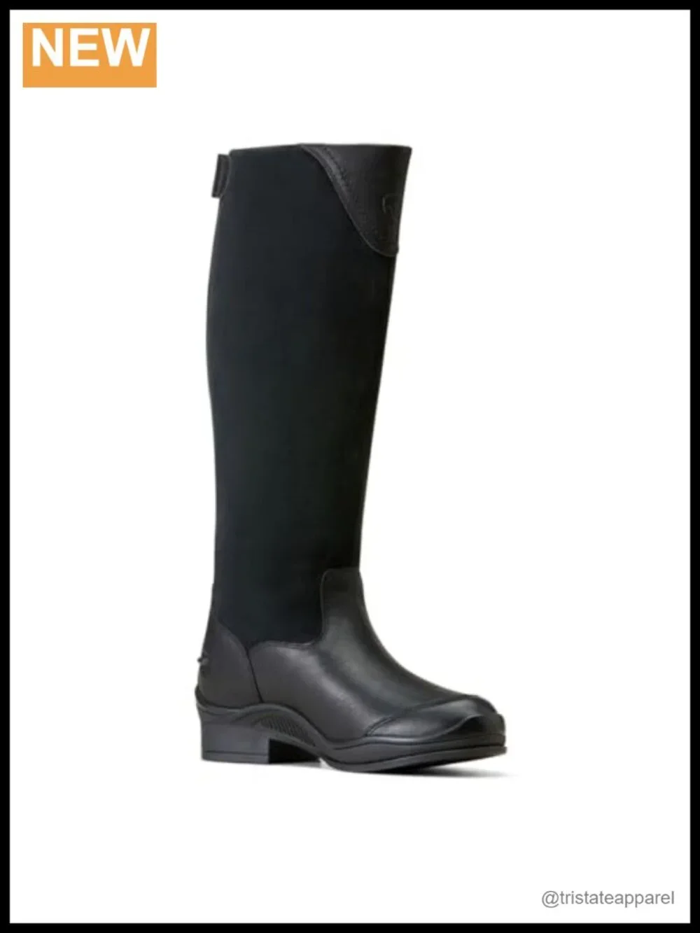 Women's Waterproof Insulated Tall Riding Boots Equestrian Round Toe